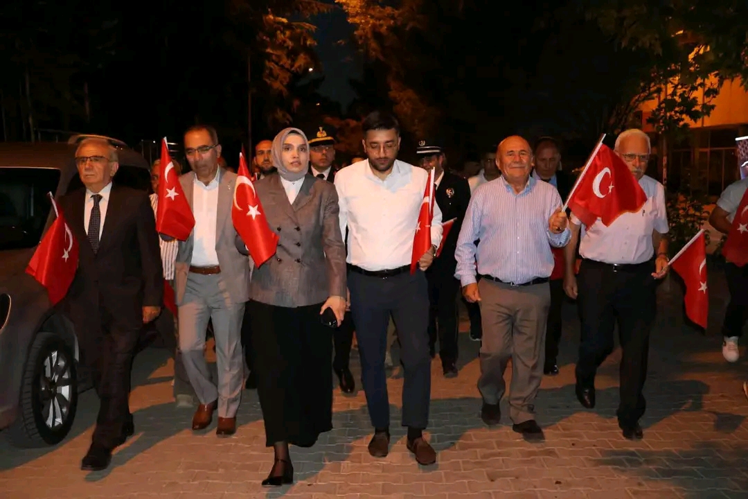 15 Temmuz Halk Yürüyüşü Gerçekleştirildi 