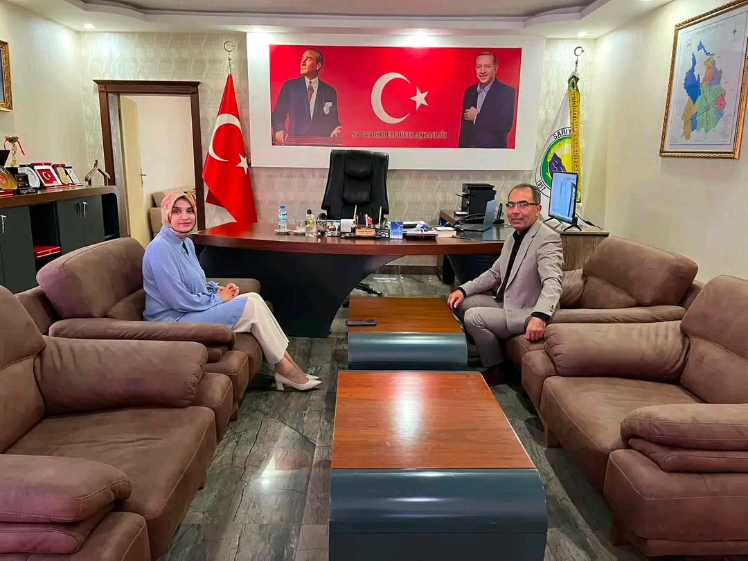 Kaymakam Şeyma Nur ARIKAN Başkanımızı Ziyaret Etti 