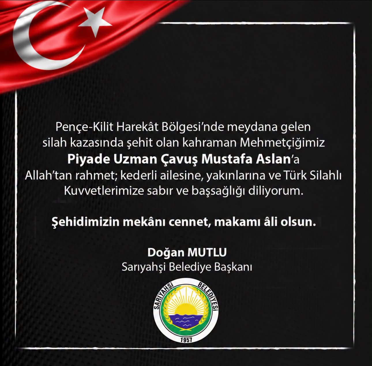 Başımız Sağ Olsun.