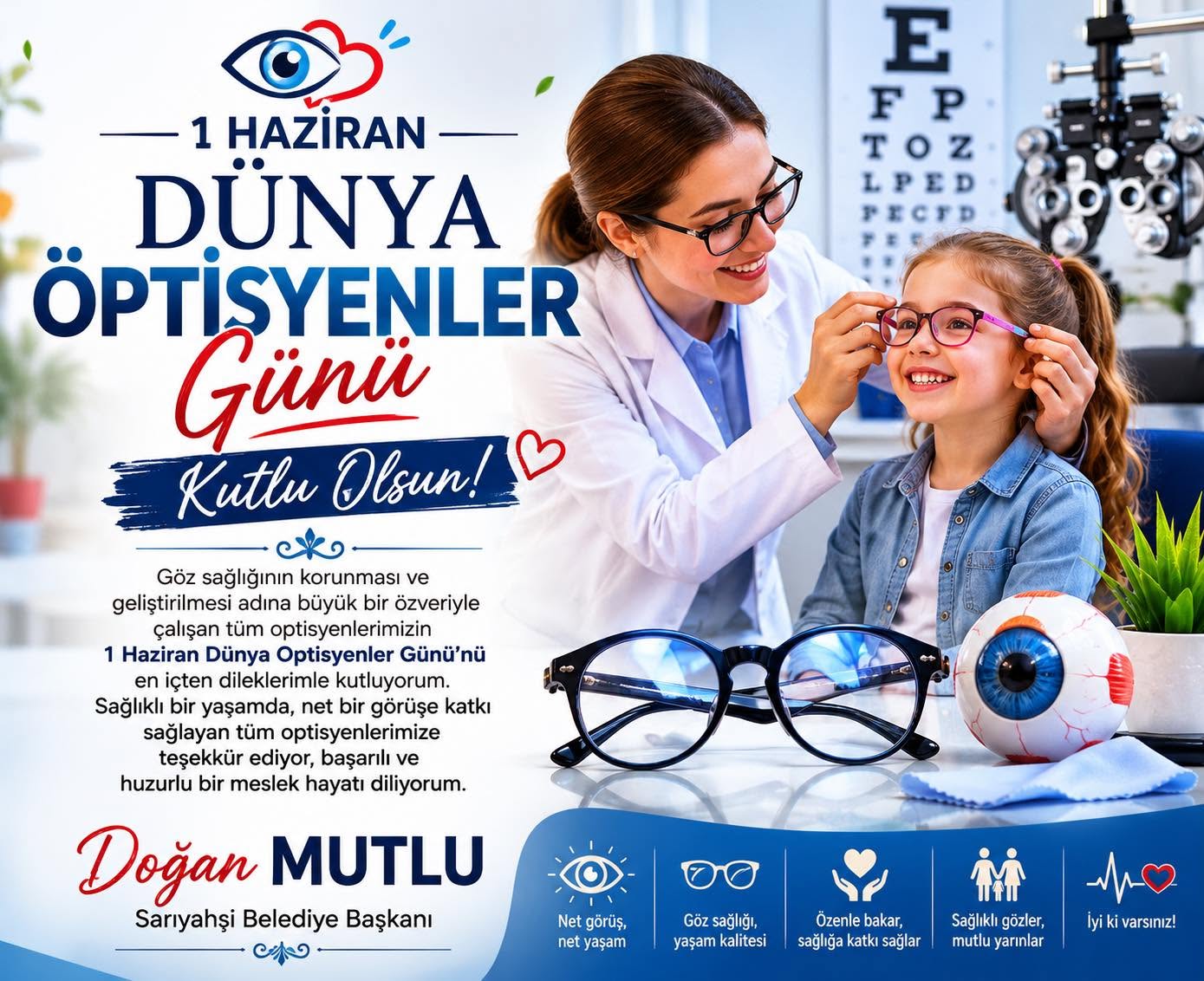 Dünya Optisyenler Günü Kutlu Olsun