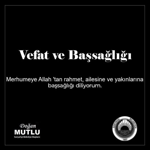 YILMAZ GÜÇLÜ VEFAT ETMİŞTİR 